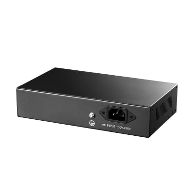 Picture of CUDY GS1008PS2 - 8-Port Gigabit PoE+ Switch with 2 Gigabit SFP Slots - 8× GbE with 802.3at/af Mode A PoE - Extend for 250 Meters Transmission - 120W Power Supply - Watchdog under Extend Mode