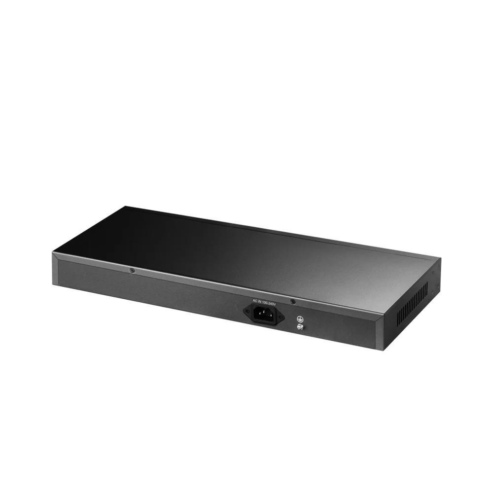 Picture of CUDY GS1024E 24-Port Gigabit Rackmount Light Managed Switch - 24× GbE Ports - Web Management, SNMP - VLAN (802.1Q/MTU/Voice/Port-Based) - Port Mirror, Static Aggregation, etc - Managed/VLAN/Extend Preset Modes
