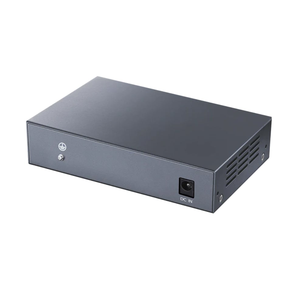 Picture of CUDY HS105 - 5-Port 2.5Gbps Unmanaged Switch - 5× 2.5G Ethernet Ports - Max 10.5W, Idle 4.7W - 119×85×28 mm (4.69×3.35×1.1") - IGMP Snooping, Loop Prevention - Desktop, Rack-Mount