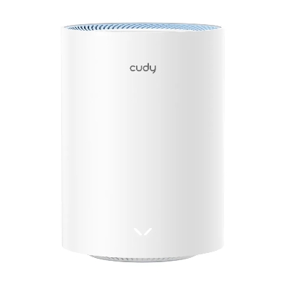 Picture of Cudy M1200 (1-pack) AC1200 Dual Band Whole Home Wi-Fi Mesh System - 867Mbps on 5GHz and 300Mbps on 2.4GHz - 2 Internal Antennas - White