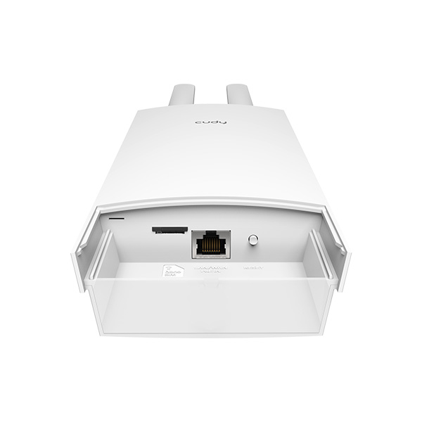 Picture of Cudy LT400 Outdoor 4G Cat4 N300 Wi-Fi Outdoor Router - Antenna: 2× Internal & 2× External Detachable Antennas - Band: 2.4GHz - Data Speed: 300Mbps - Access Control, Local Management, Remote Management, Wake on LAN - 1800sqft coverage