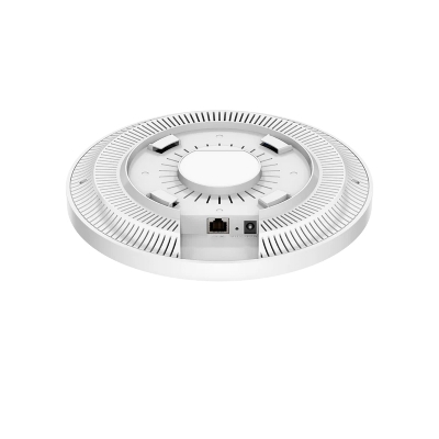 Picture of CUDY AP3000 Indoor AX3000 2.5G Wi-Fi 6 Access Point - 1.3 GHz Dual-Core CPU, 512MB RAM - 4-Stream Dual-Band Wi-Fi 6 (2402 Mbps + 574 Mbps) - 1× Shielded 2.5GbE PoE In - 802.3at, Passive PoE, DC - 300 Connected Devices, Covers up to 130 m² (1,400 ft²)