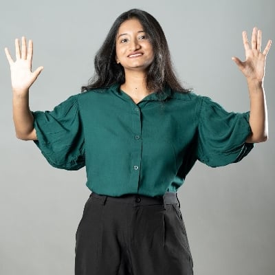 Picture of Mad Koffee Airy Drapes Shirt Top for Women – Forest