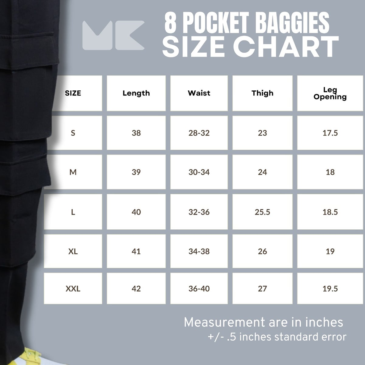 Picture of Mad Koffee 8 pock baggies – Khaki