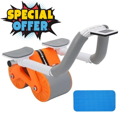 Picture of 𝐀𝐮𝐭𝐨𝐦𝐚𝐭𝐢𝐜 𝐑𝐞𝐛𝐨𝐮𝐧𝐝 𝐀𝐛 𝐑𝐨𝐥𝐥𝐞𝐫 𝐖𝐡𝐞𝐞𝐥 𝐀𝐛𝐝𝐨𝐦𝐢𝐧𝐚𝐥 𝐄𝐱𝐞𝐫𝐜𝐢𝐬𝐞 𝐄𝐪𝐮𝐢𝐩𝐦𝐞𝐧𝐭 𝐰𝐢𝐭𝐡 𝐊𝐧𝐞𝐞 𝐏𝐚𝐝 𝐄𝐥𝐛𝐨𝐰 𝐒𝐮𝐩𝐩𝐨𝐫𝐭 