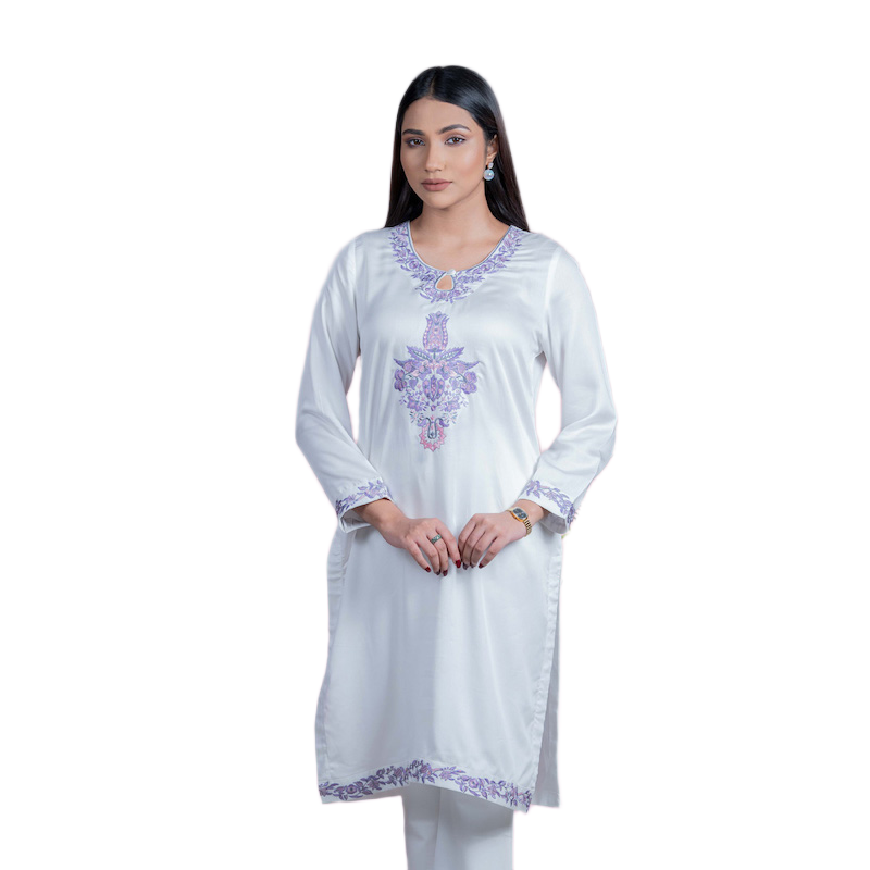 Picture of TORR Off White Ethnic Wear (01 Piece Kurti)