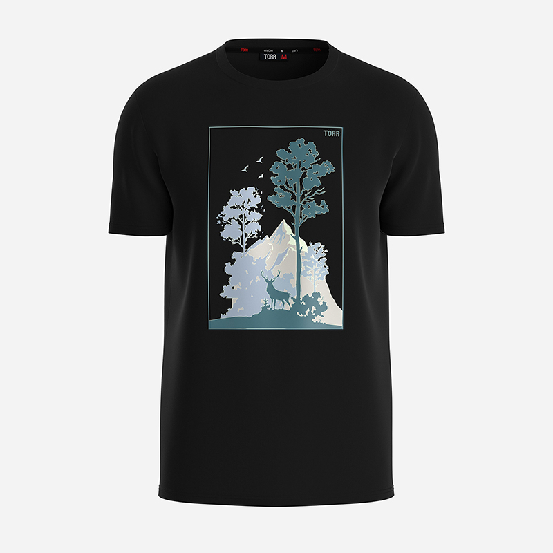 Picture of TORR Black Men's  T-shirt