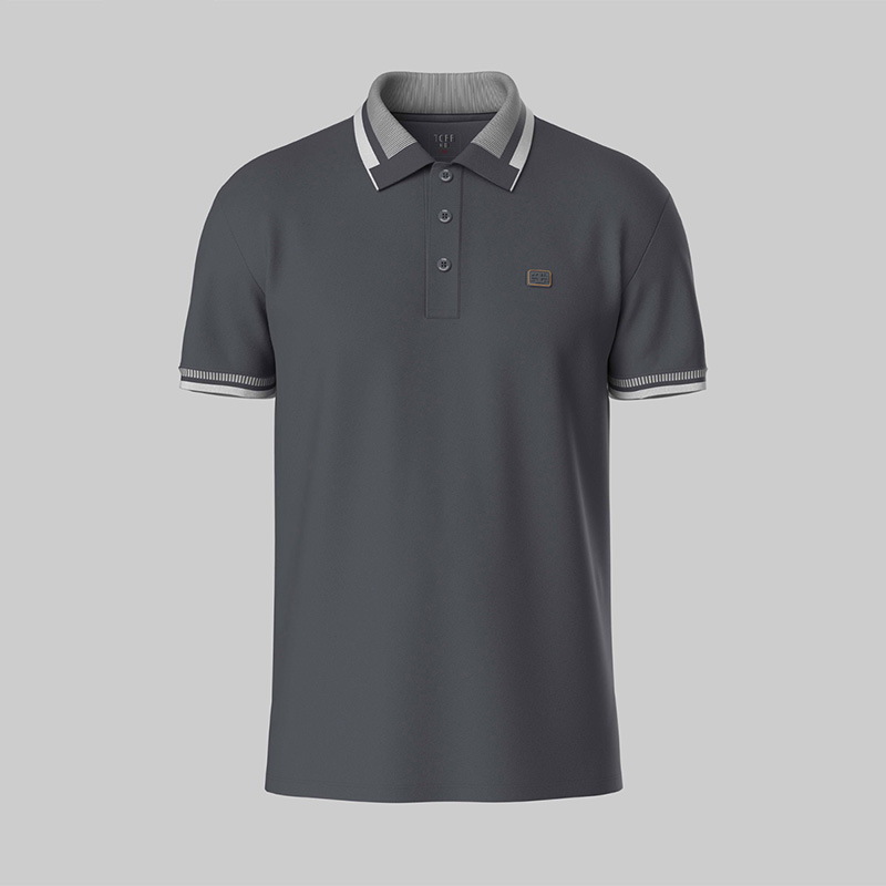 Picture of TORR Dark Grey Performance Polo