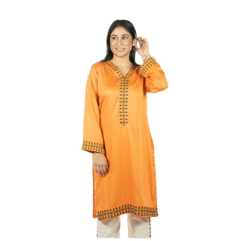Picture of TORR Tangerine Ethnic Wear (01 Piece Kurti)