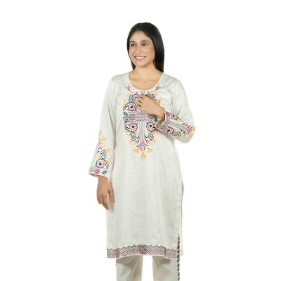 Picture of TORR Off White Ethnic Wear (01 Piece Kurti)