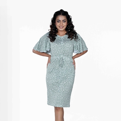 Picture of TORR Green Aop Women's Top