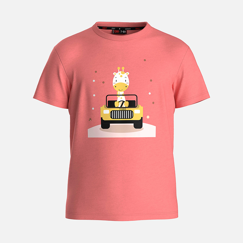 Picture of TORR Sunset Coral Girl's T-shirt