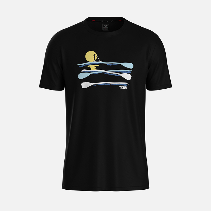 Picture of TORR Black Mesh Men's T-shirt