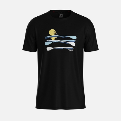 Picture of TORR Black Mesh Men's T-shirt