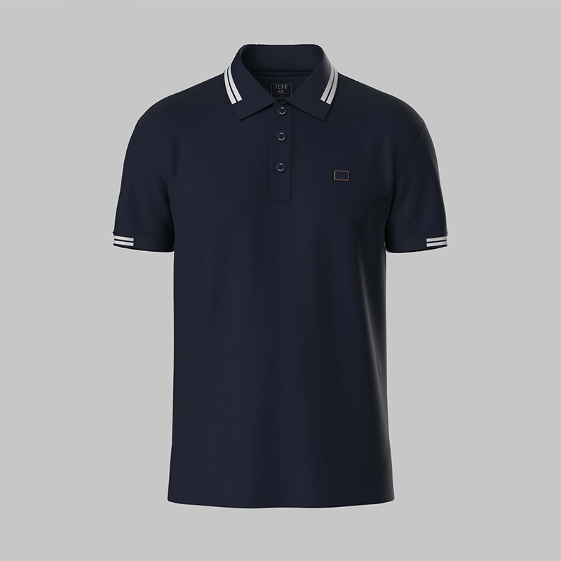 Picture of TORR Navy Performance Polo