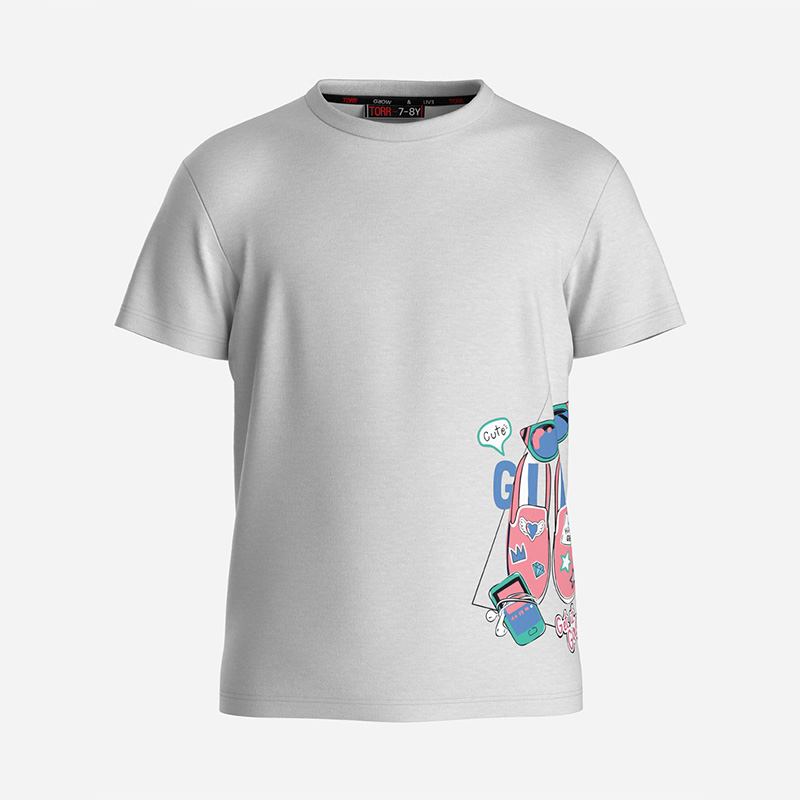 Picture of TORR White Girl's T-shirt