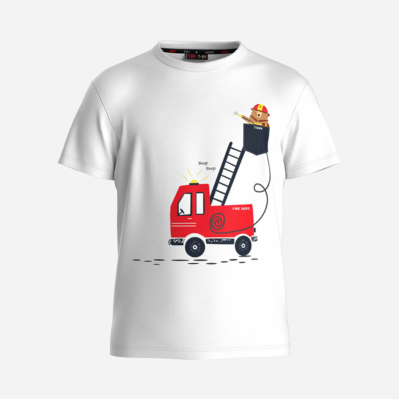 Picture of TORR White Boys T-shirt