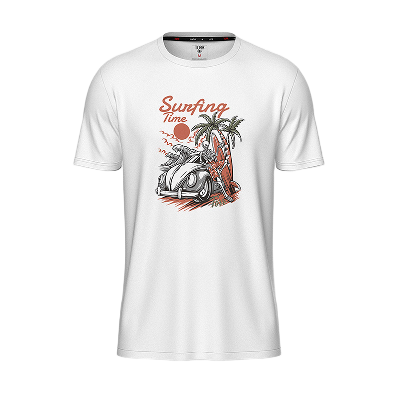 Picture of TORR White Men's T-shirt