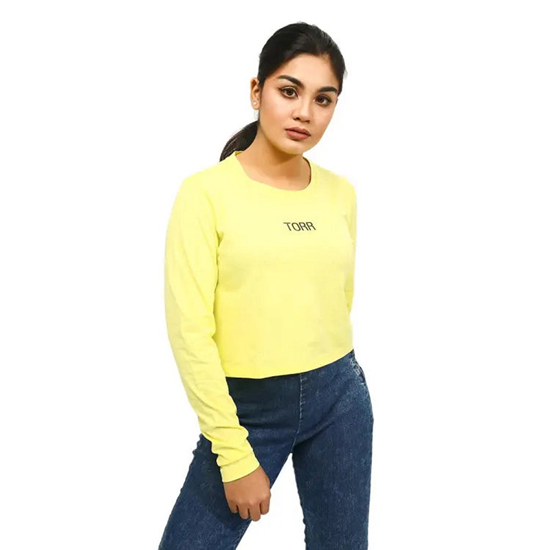 Picture of TORR Lime Light Women's F/S Crop Top