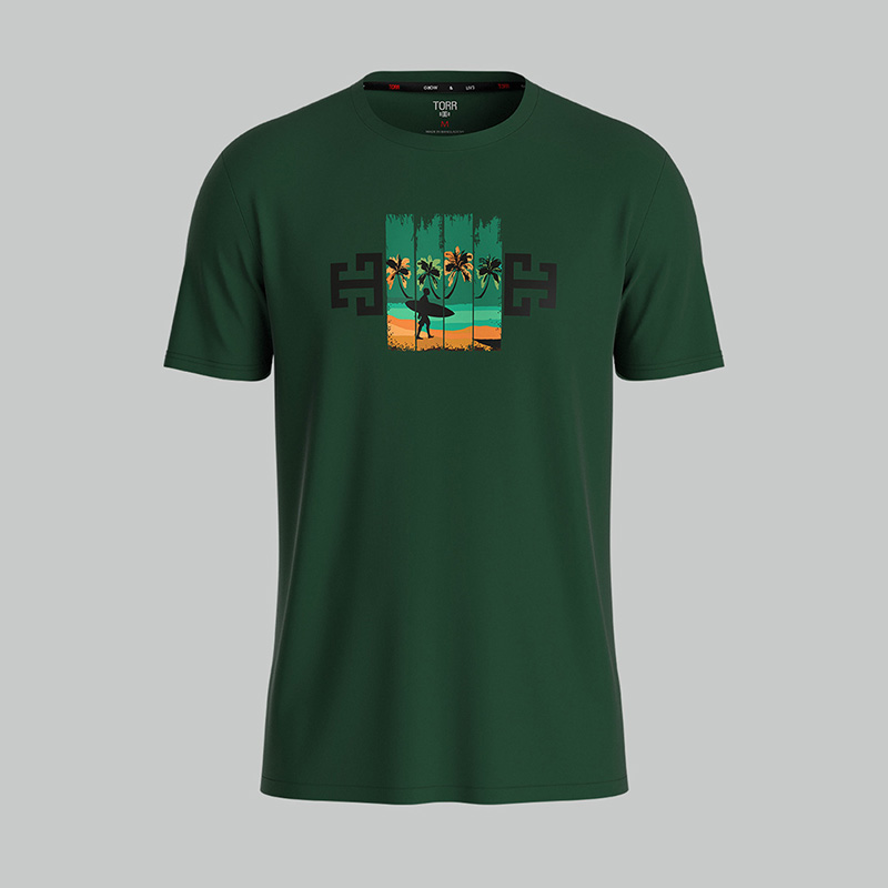 Picture of TORRDark Green Men's  T-shirt