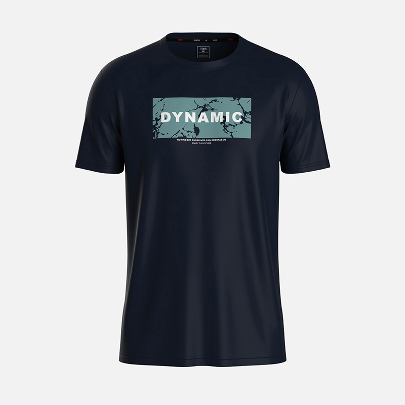 Picture of TORR Navy Men's Activewear T-shirt