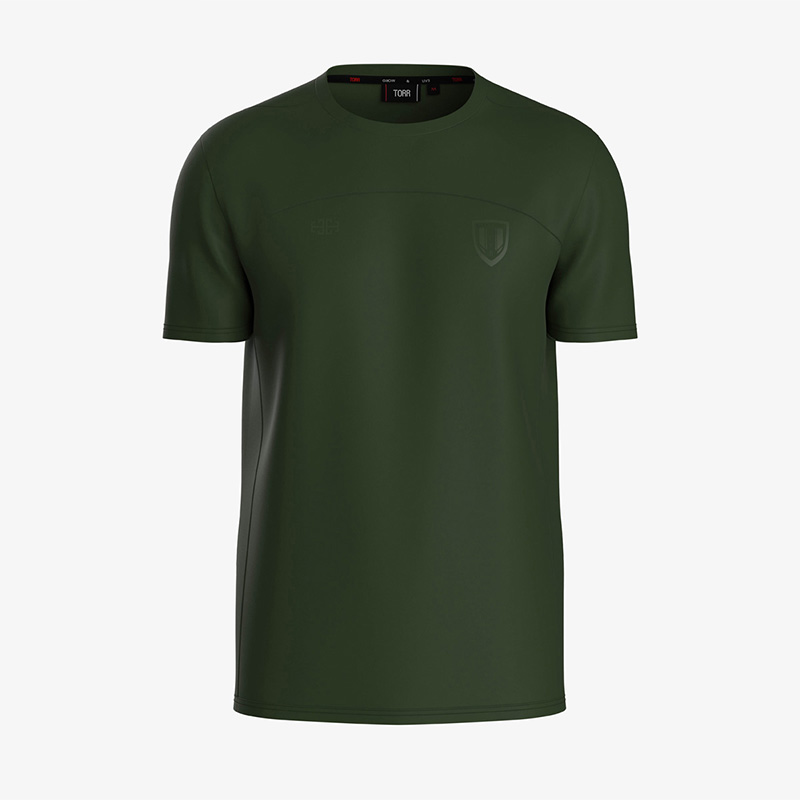 Picture of TORR Dark Green Men's Activewear T-shirt