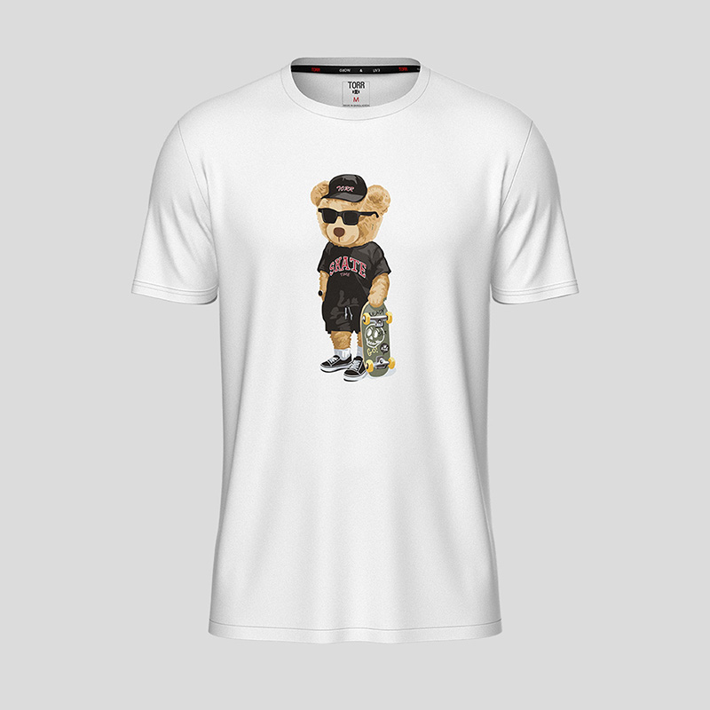 Picture of TORR White Men's T-Shirt
