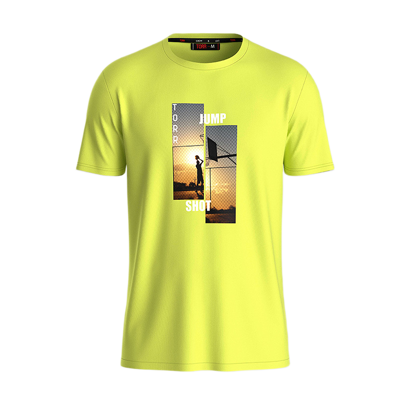 Picture of TORR Lime Men's Activewear T-shirt