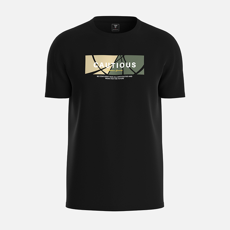 Picture of TORR Black Men's  T-shirt