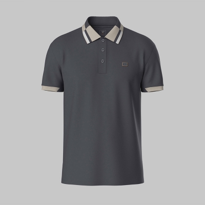 Picture of TORR Dark Grey Performance Polo
