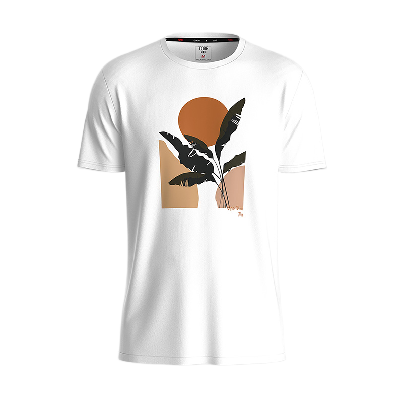 Picture of TORR White Men's  T-shirt
