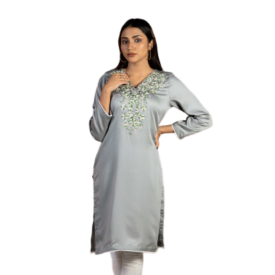 Picture of TORR Silver Ethnic Wear (01 Piece Kurti)