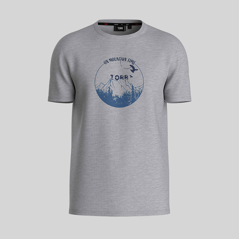 Picture of TORR Grey Men's  T-shirt