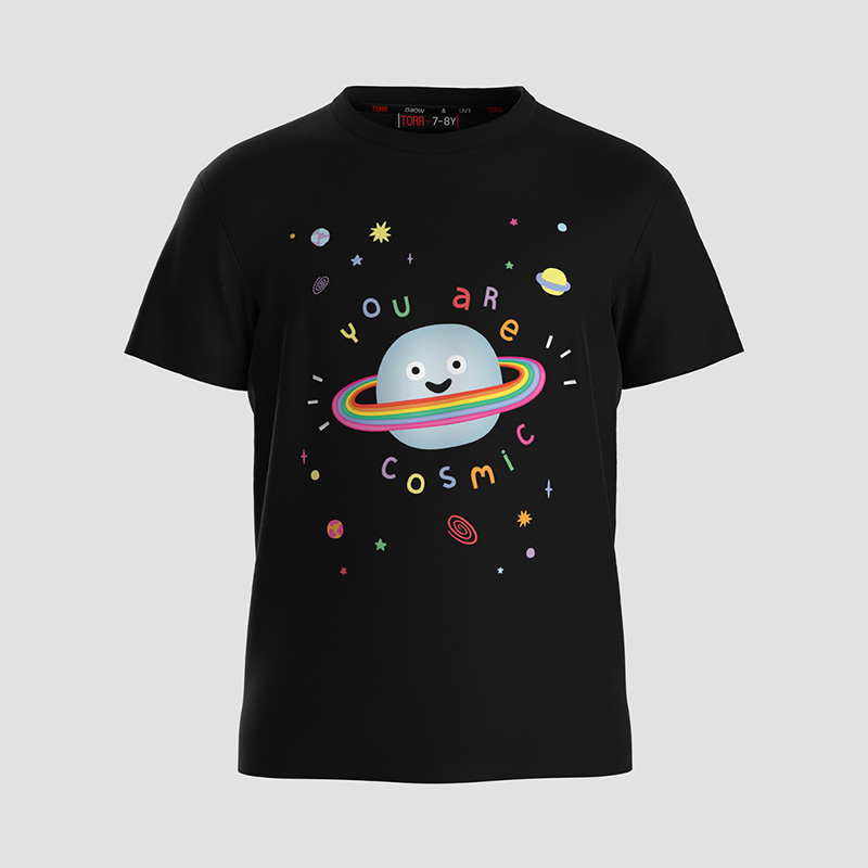 Picture of TORR Black Girl's T-shirt