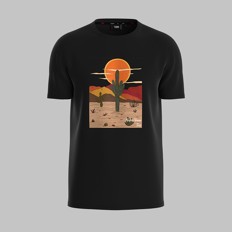 Picture of TORR Black Men's T-shirt