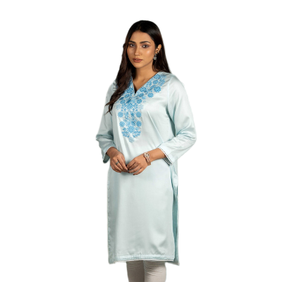 Picture of TORR Sky Blue Ethnic Wear (01 Piece Kurti)
