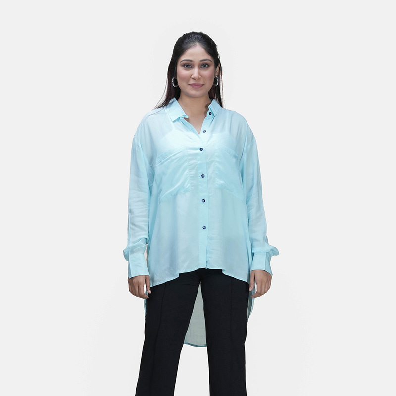 Picture of TORR Sky Blue Women's Shirt