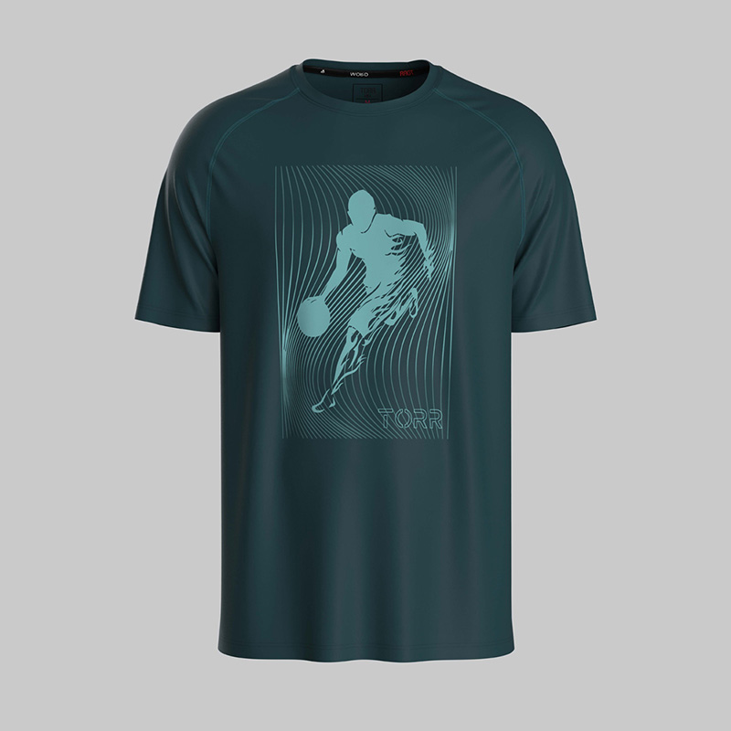 Picture of TORR Dark Sea Men's Activewear T-shirt