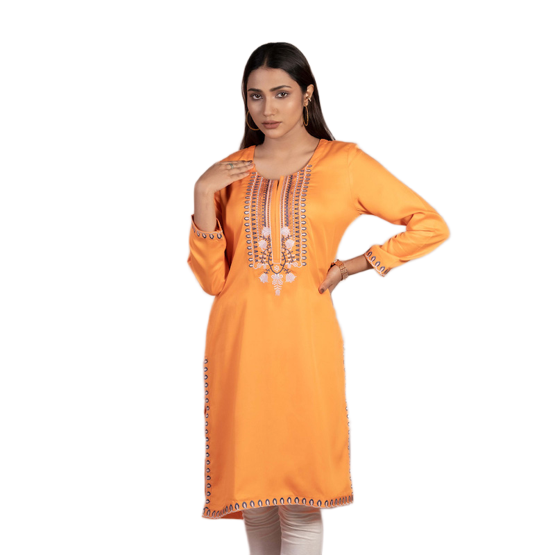 Picture of TORR Tangerine Ethnic Wear (01 Piece Kurti)