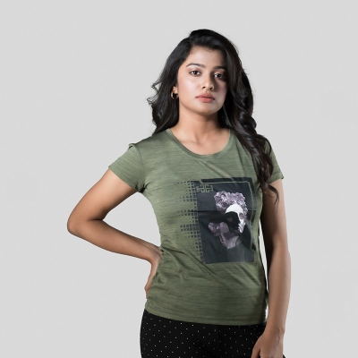 Picture of TORROLIVE GREEN MELANGE Women's T-Shirt