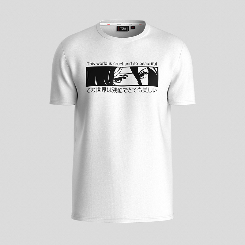 Picture of TORR White Men's  T-shirt