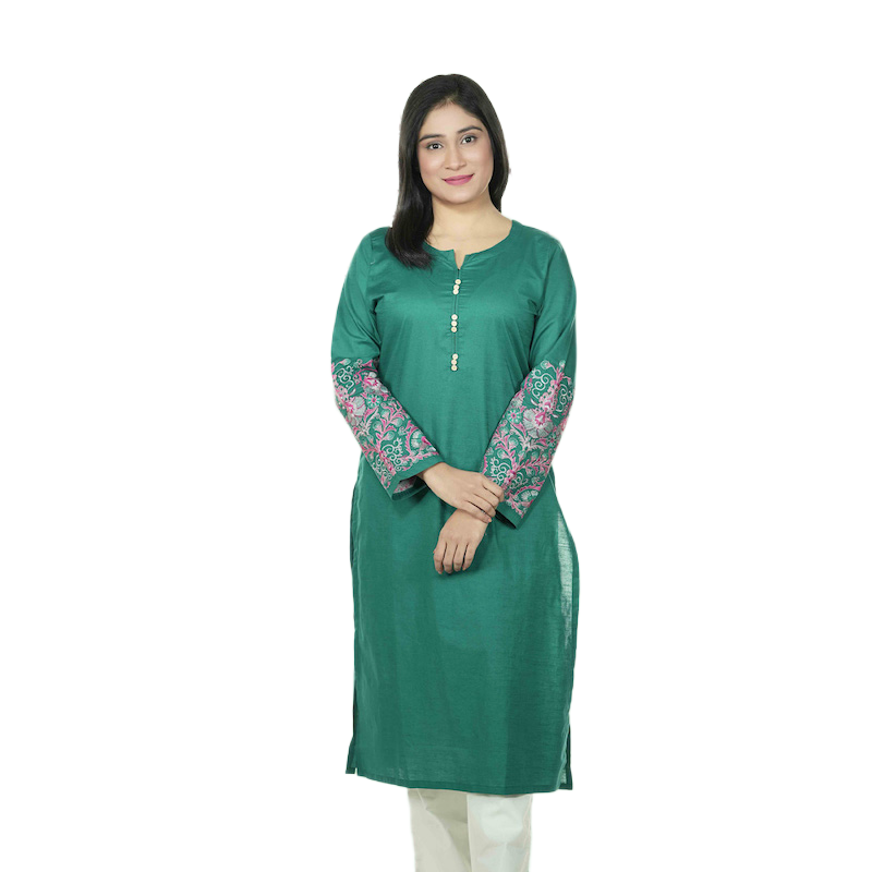 Picture of TORR GREEN Ethnic Wear (01 Piece Kurti)