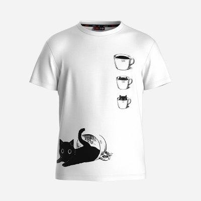 Picture of TORR Bright White Unisex Kids T-Shirt