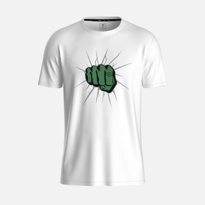 Picture of TORR White Men's Activewear T-shirt