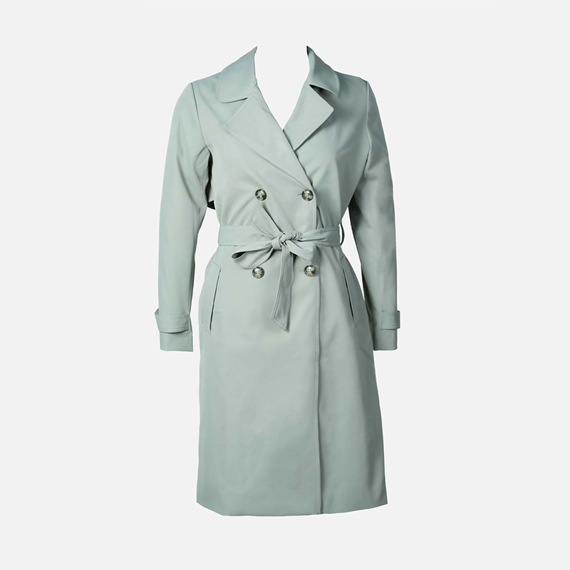 Picture of TORR Light Olive Women's Coat