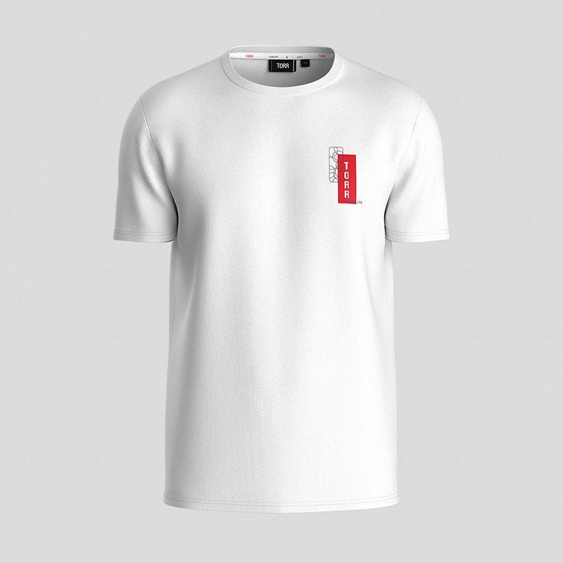 Picture of TORR White Men's  T-shirt