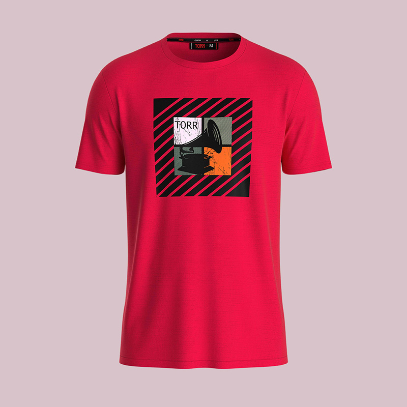 Picture of TORR Red Men's  T-shirt
