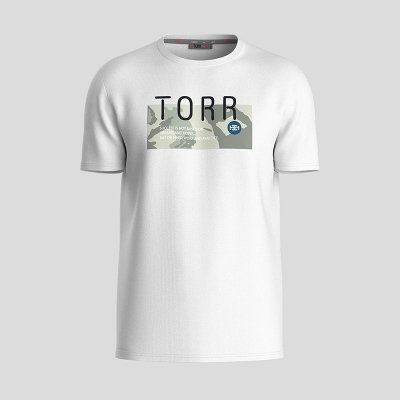 Picture of TORR White Men's T-Shirt