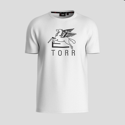 Picture of TORR White Men's T-shirt