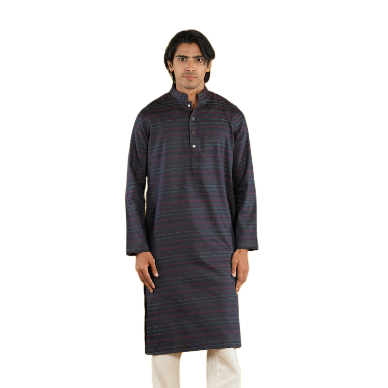Picture of TORR Red Maroon Men's Panjabi